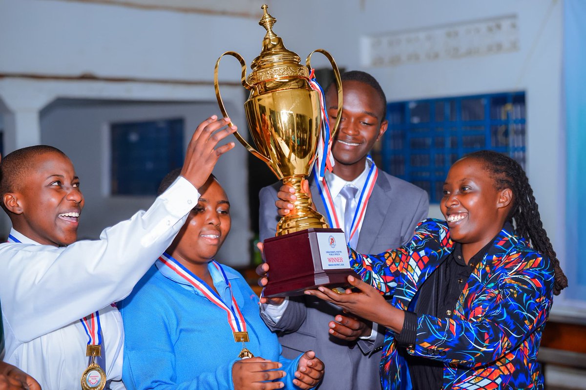 SoarAwayUG's tweet photo. At the Wakiso District Tournament, we didn't just hear speeches; we heard the heartbeat of a new generation.
​From the sharp logic of the debate floor to the soul-stirring rhythm of poetry, these young leaders reminded us that when we give youth a platform, they give us a vision. https://t.co/l0LXrRZx6r