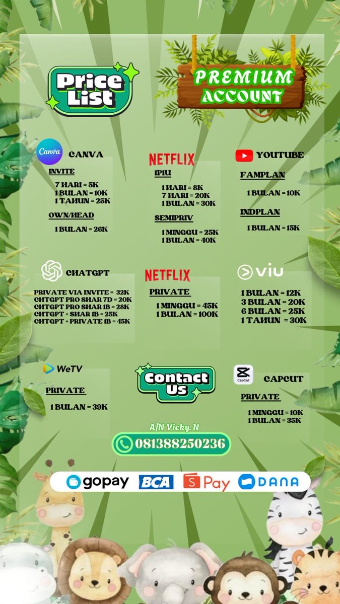 goddasmoon4's tweet photo. Upgrade pengalamanmu tanpa ribet.
Akses premium, fitur lebih bebas, harga tetap bersahabat.
Sekali coba, pasti betah pakai terus! https://t.co/SPzJufyLo1