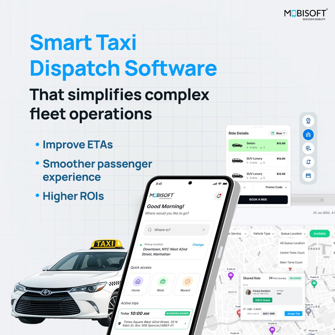 MobisoftInfo's tweet image. 𝐈𝐧𝐞𝐟𝐟𝐢𝐜𝐢𝐞𝐧𝐜𝐢𝐞𝐬 𝐜𝐨𝐦𝐩𝐨𝐮𝐧𝐝 𝐪𝐮𝐢𝐜𝐤𝐥𝐲 𝐢𝐧 𝐟𝐥𝐞𝐞𝐭 𝐨𝐩𝐞𝐫𝐚𝐭𝐢𝐨𝐧𝐬.
Our smart taxi dispatch software improves coordination, visibility, and response time:zurl.co/O2CeI 
#TaxiDispatchSoftware #SmartMobility