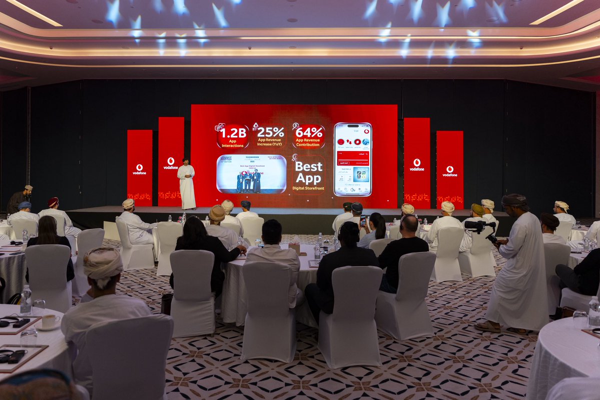 فودافـون عُمان tweet media