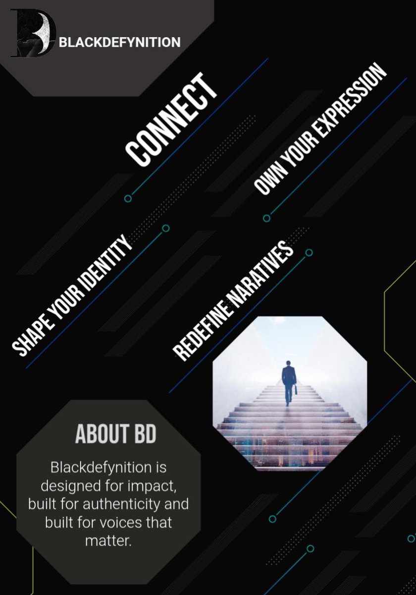 BDFYN_BD's tweet photo. What if you could connect deeper, not just louder?
Yes, you deserve a space where you can truly connect and grow.
At BlackDefynition, this is our standard.

#blackDefynition 
#launchingsoon 
#BD https://t.co/NzSu2IB6uA