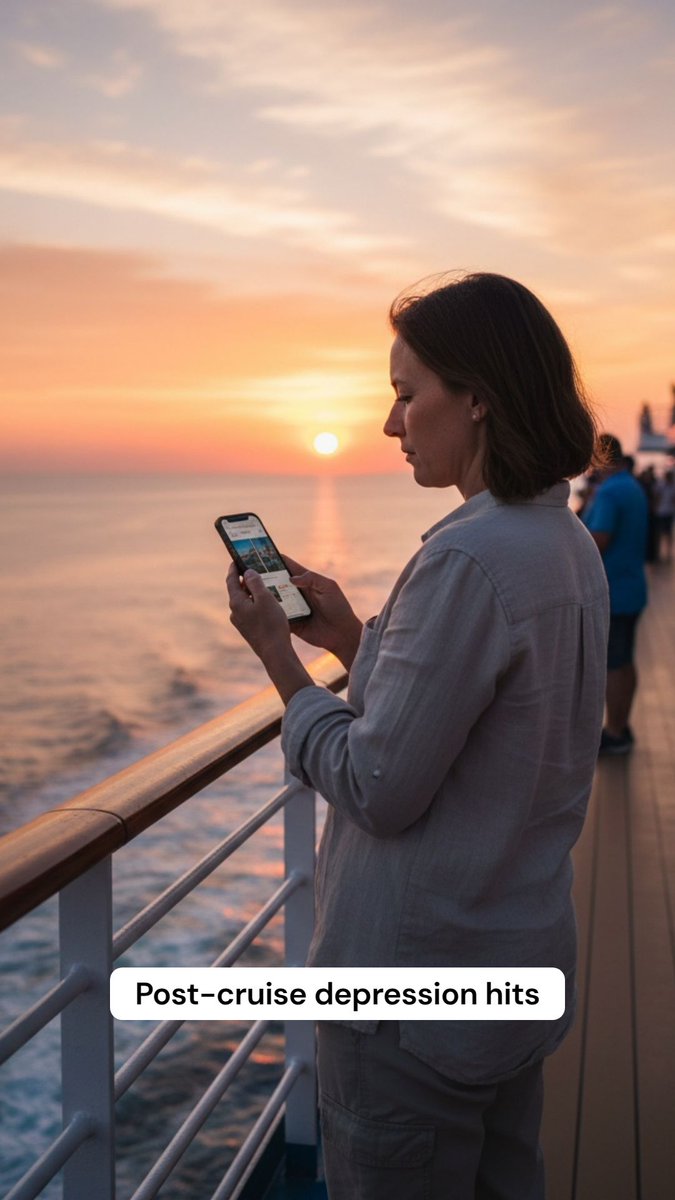 DisconnectVaca's tweet image. Most people say they’ll try one cruise… then they can’t stop. All-inclusive ease, zero stress, new places from one bed, and that post-cruise blues? It’s real. One trip turns into a lifestyle. #cruiselife #traveladdict #vacationmode #cruiseaddict