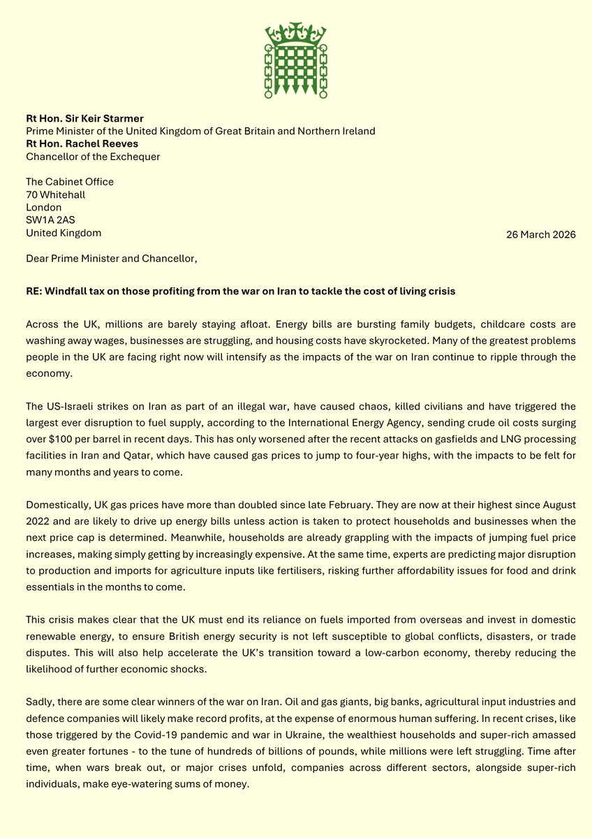 Adrian Ramsay MP tweet media