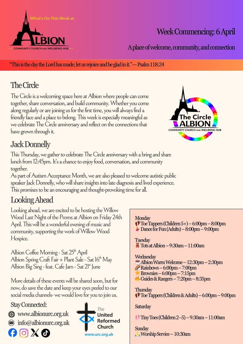 Albion URC tweet media