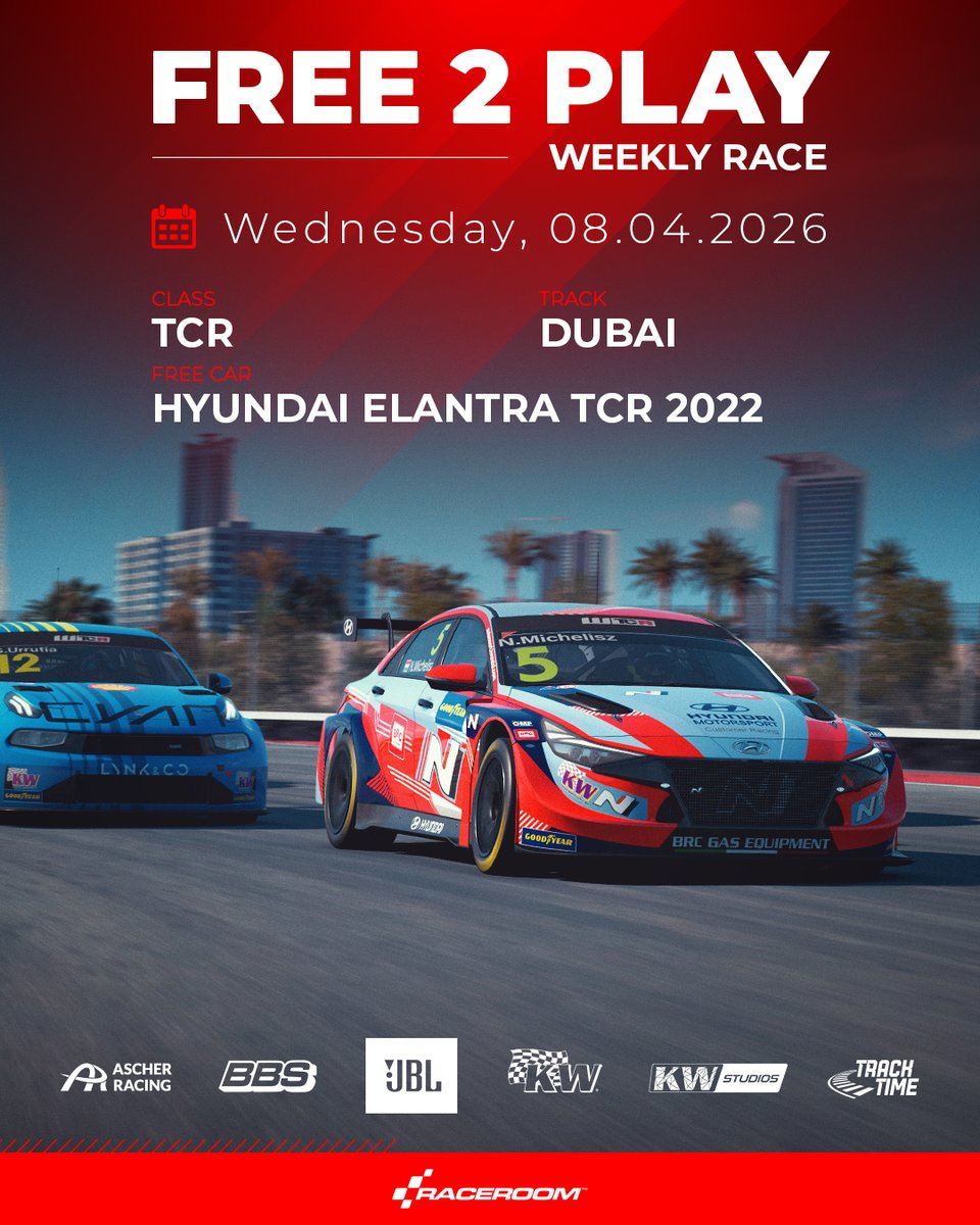 RaceRoom tweet media