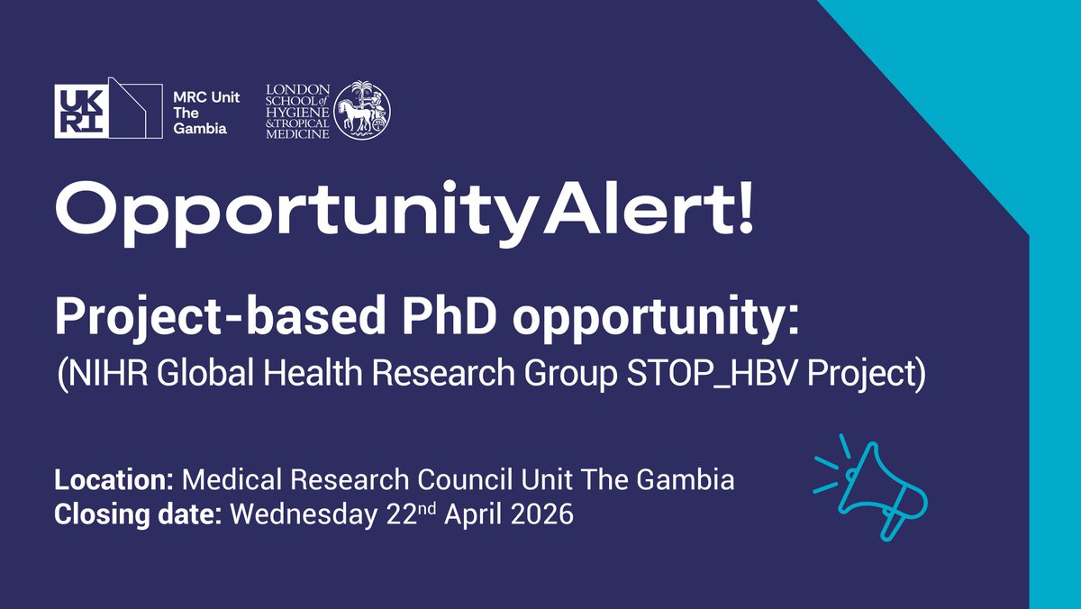 MRC Unit The Gambia at LSHTM tweet media