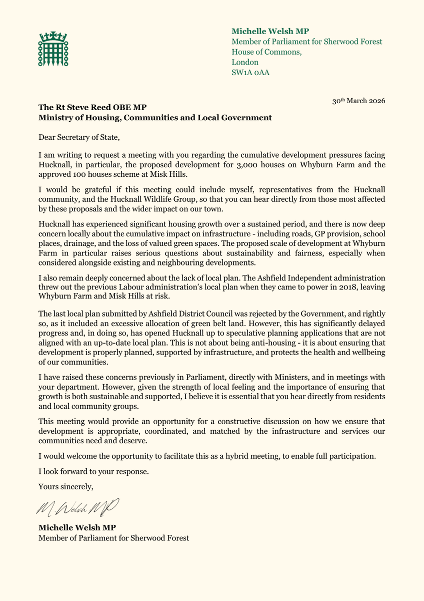 Michelle Welsh MP tweet media