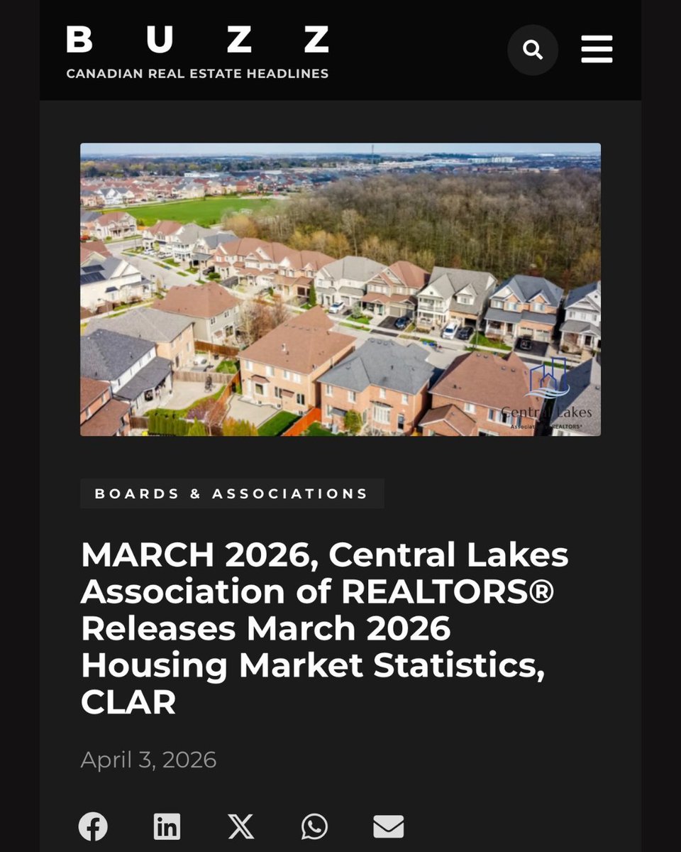 BUZZ Worthy News, Canadian Real Estate Headlines tweet media