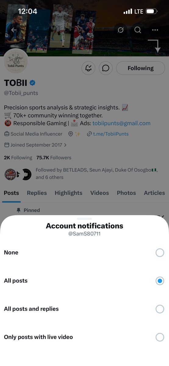 Sam richie001 tweet media