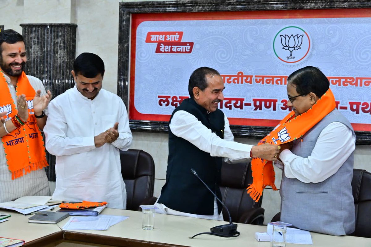BJP Rajasthan tweet media