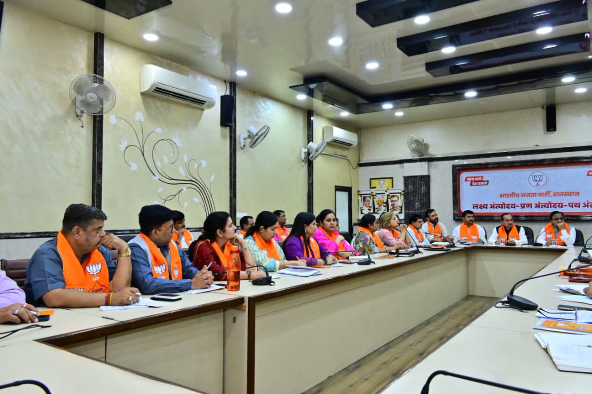 BJP Rajasthan tweet media