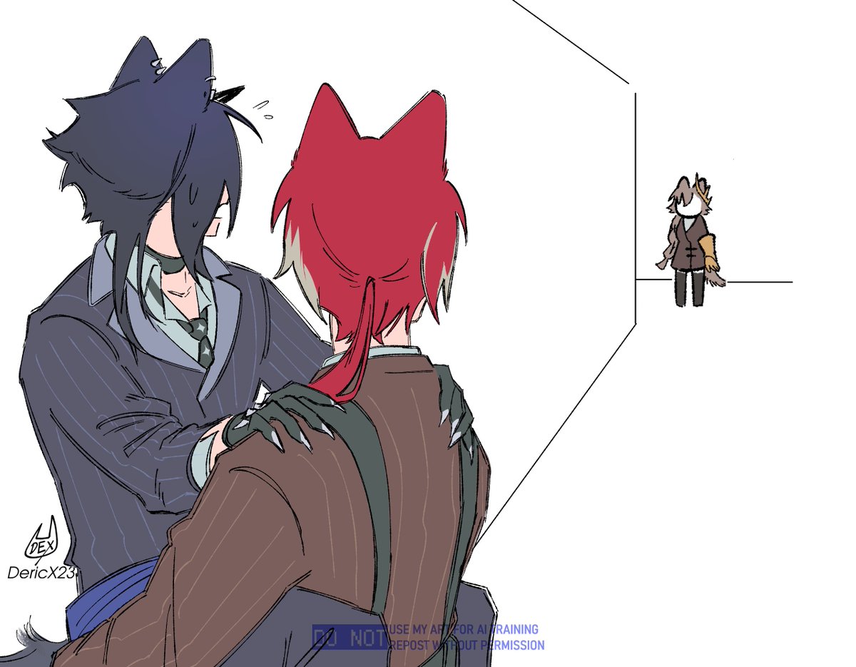 DericX23's tweet photo. Judge Lavinia had seen it all
#Arknights #明日方舟 #アークナイツ #rkgk https://t.co/UjZ52yM7sY