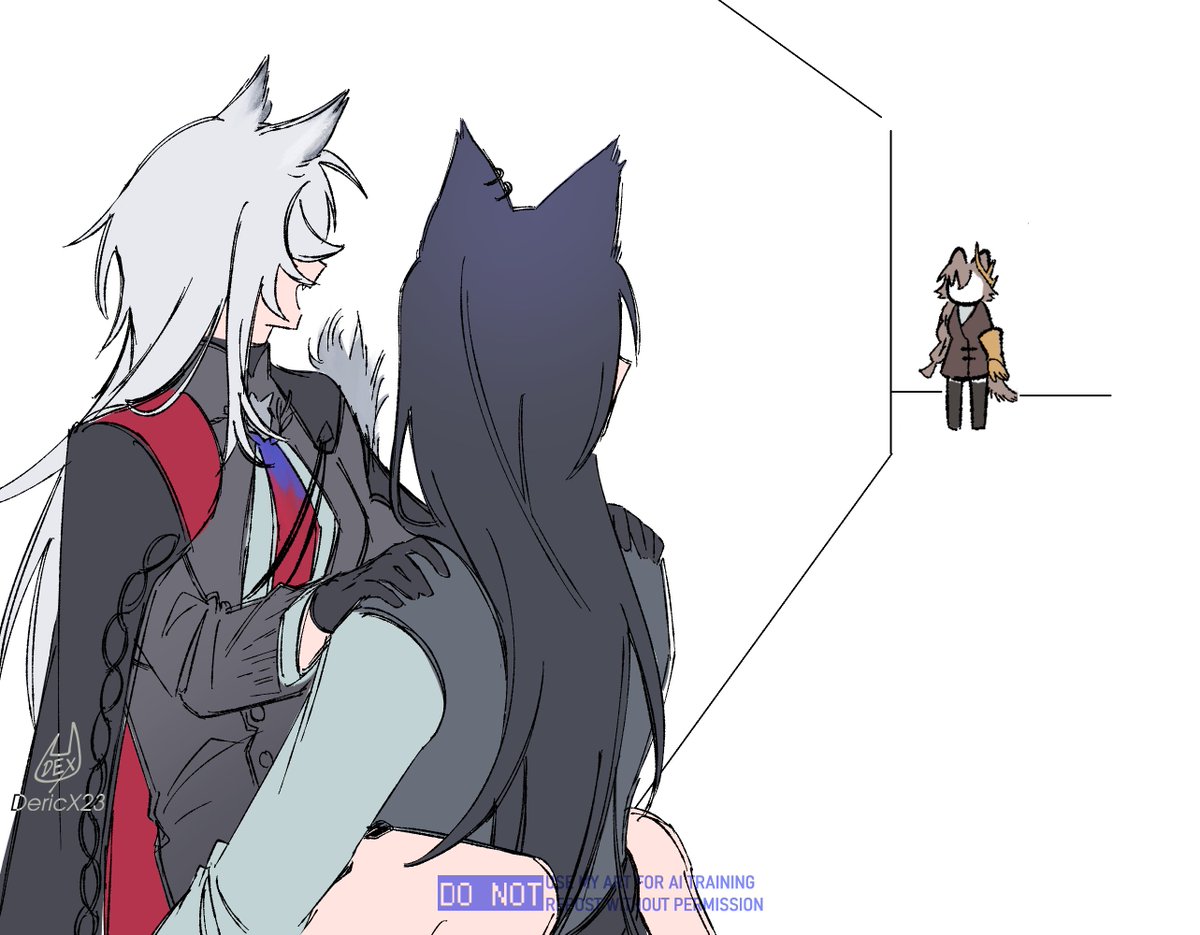 DericX23's tweet photo. Judge Lavinia had seen it all
#Arknights #明日方舟 #アークナイツ #rkgk https://t.co/UjZ52yM7sY