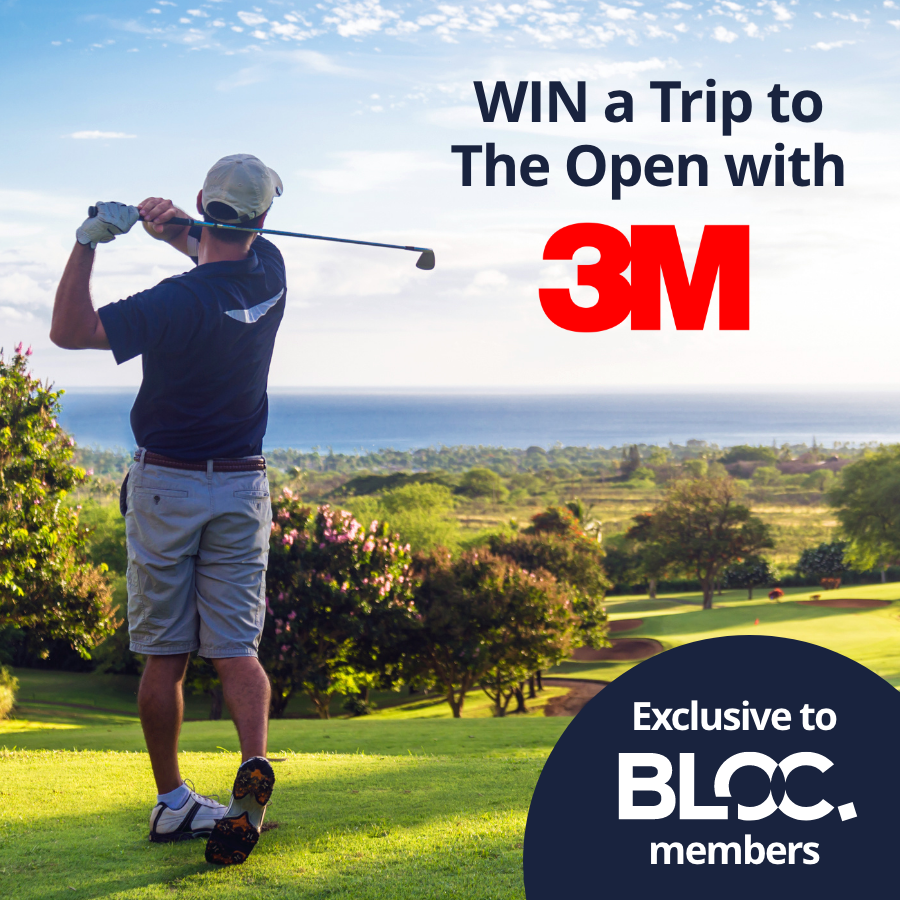 BLOCgrp's tweet photo. We’re excited to launch an exclusive new sales incentive in partnership with 3M, giving 4 BLOC members the chance to win an unforgettable hosted experience at The 154th Open at Royal Birkdale.

Need the marketing assets? Email marketing@bloc-group.co.uk. https://t.co/g3arPXT0PE