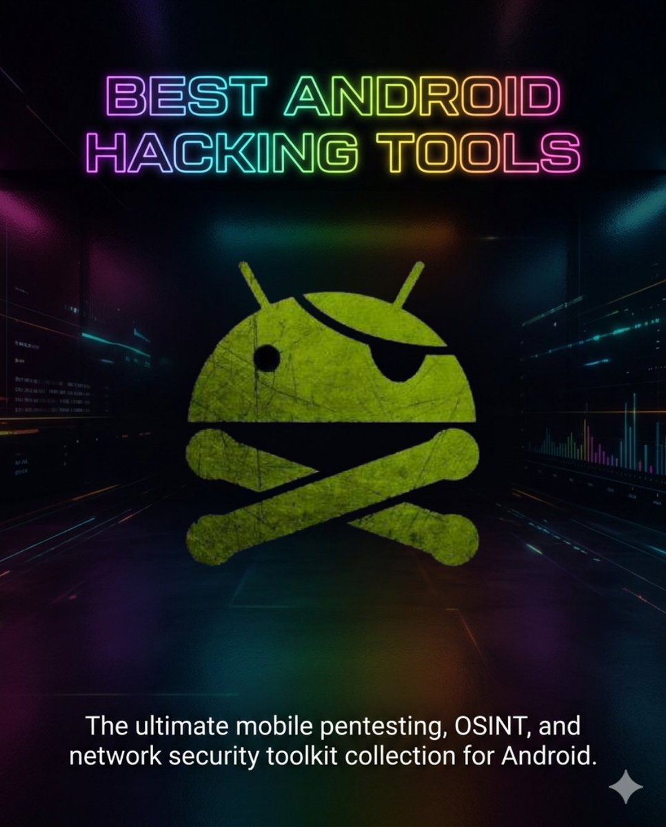 Anastasis_King's tweet image. 📱 Best Android Security Tools

From privacy utilities and network analysis apps to OSINT and mobile security resources, Android offers powerful tools for learning and digital protection.

Comment ANDROID below if you use any of these 👇

#android #cybersecurity #infosec #osint