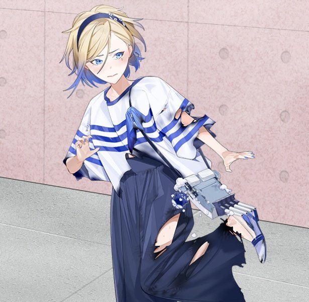 「ジャン・バール改ちゃん 春の装いモードかな?#艦これ」|tamamizu@C103東ユ48a土曜のイラスト