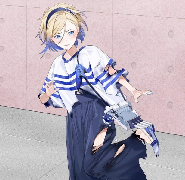 ジャン・バール改ちゃん 春の装いモードかな?#艦これ