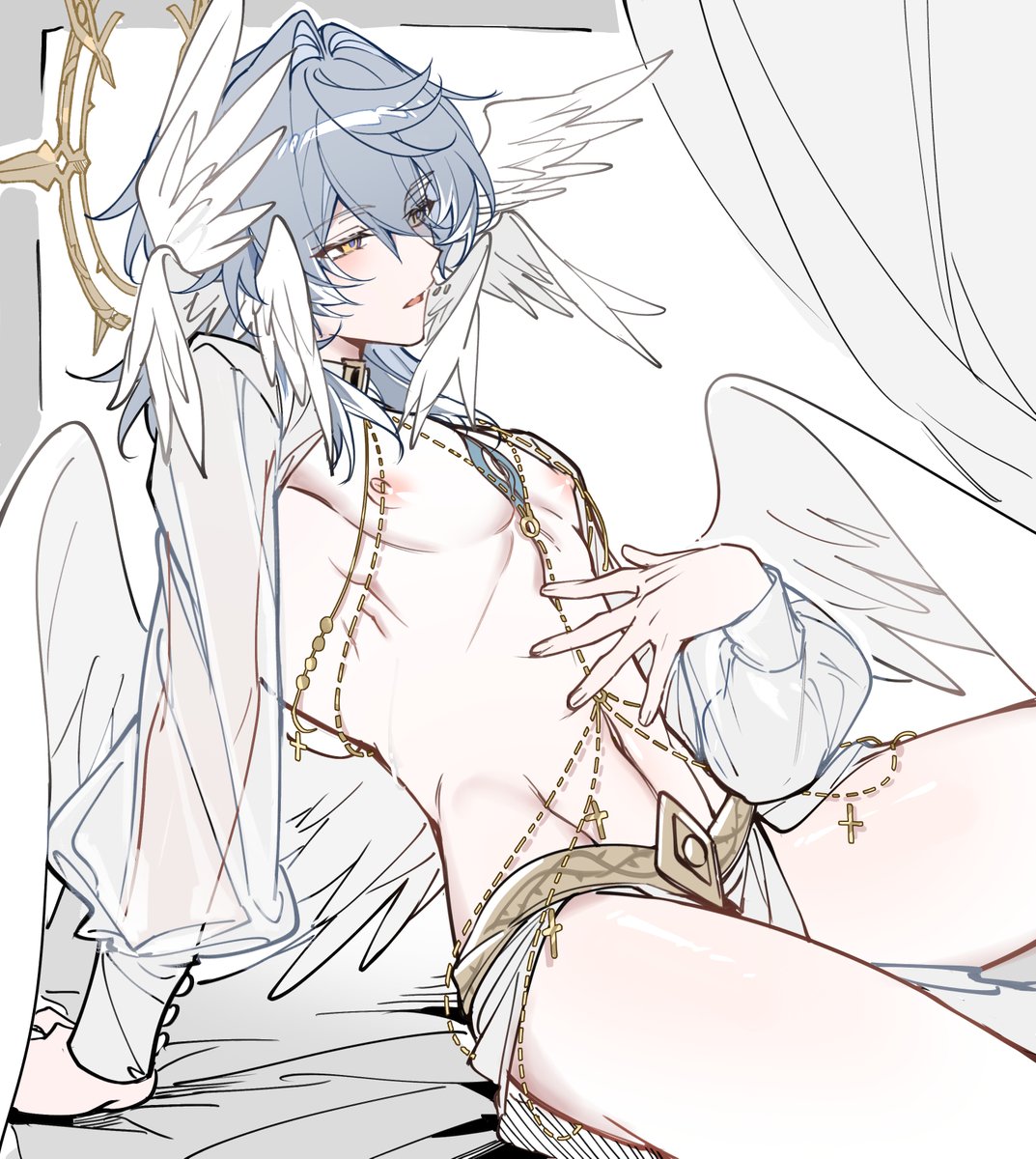 摸的@ OvsyanArt 老师的服设🥰