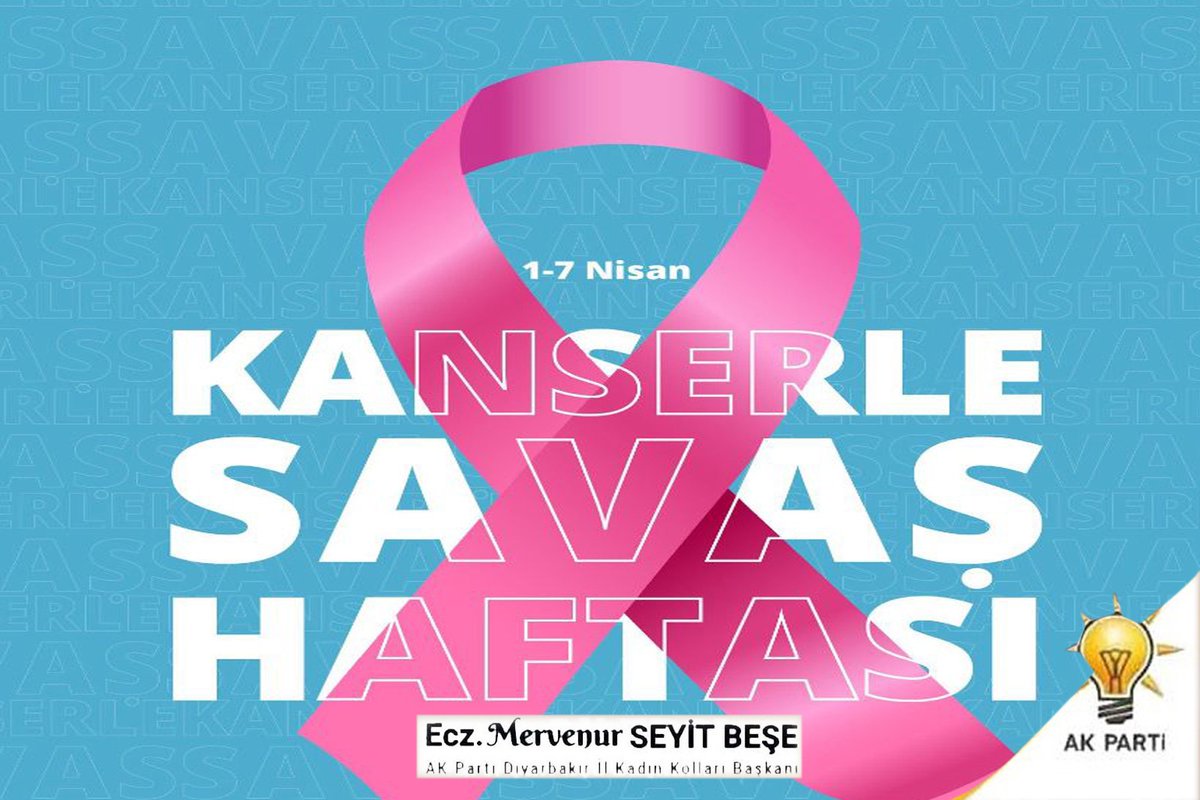 #KanserleSavaşHaftası vesilesiyle;
Erken teşhisin hayat kurtardığını biliyor, kanserle mücadelede farkındalık oluşturmanın önemine inanıyoruz.

Sağlıklı yaşam alışkanlıklarını benimsemek ve düzenli kontrolleri ihmal etmemek gerektiğini bir kez daha hatırlatıyoruz.

Unutmayalım;