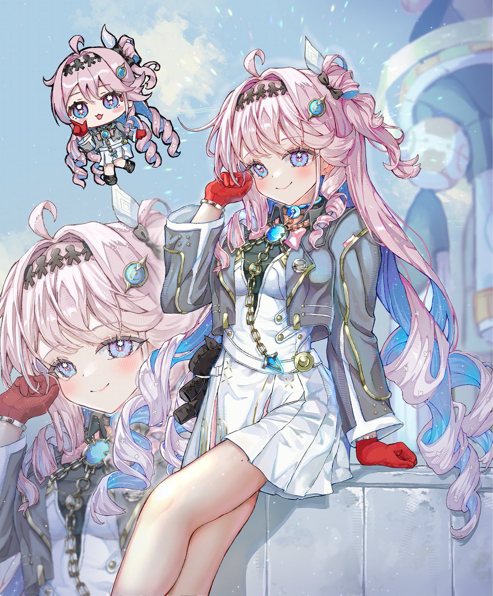 ダーニャちゃんの学生服ver.🌸
瞳の描き込みとキラキラ感こだわりました…! 髪の透明感もお気に入りです
好きなポイントあったら教えてほしいです✨
#鳴潮 #WuWaFanart #WutheringWaves 