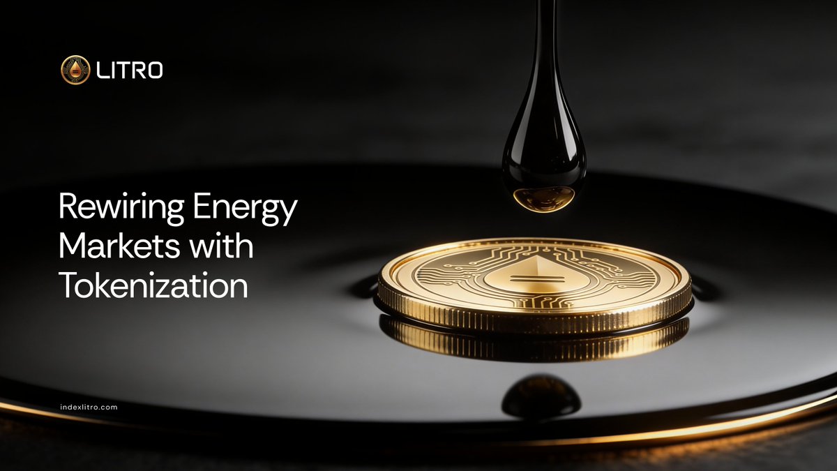Real estate gets the headlines, gold gets the narrative.

But neither moves the global economy the way energy does.

Energy sits behind every supply chain, every price index, every border crossing that matters, tokenizing it rewires how the world's most critical commodity gets