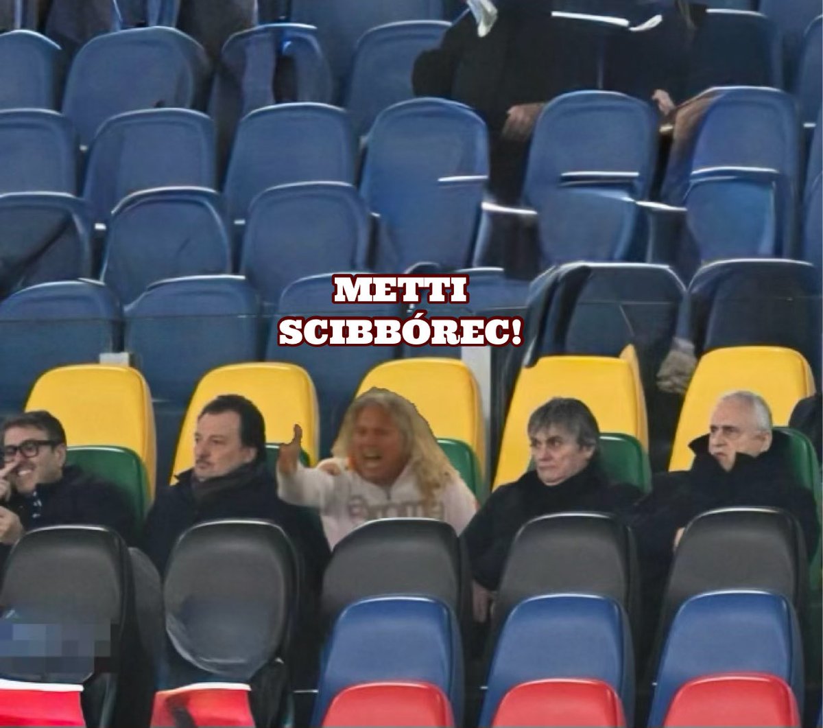 E basta co’ sta storia che ce vengono a vede i romanisti.