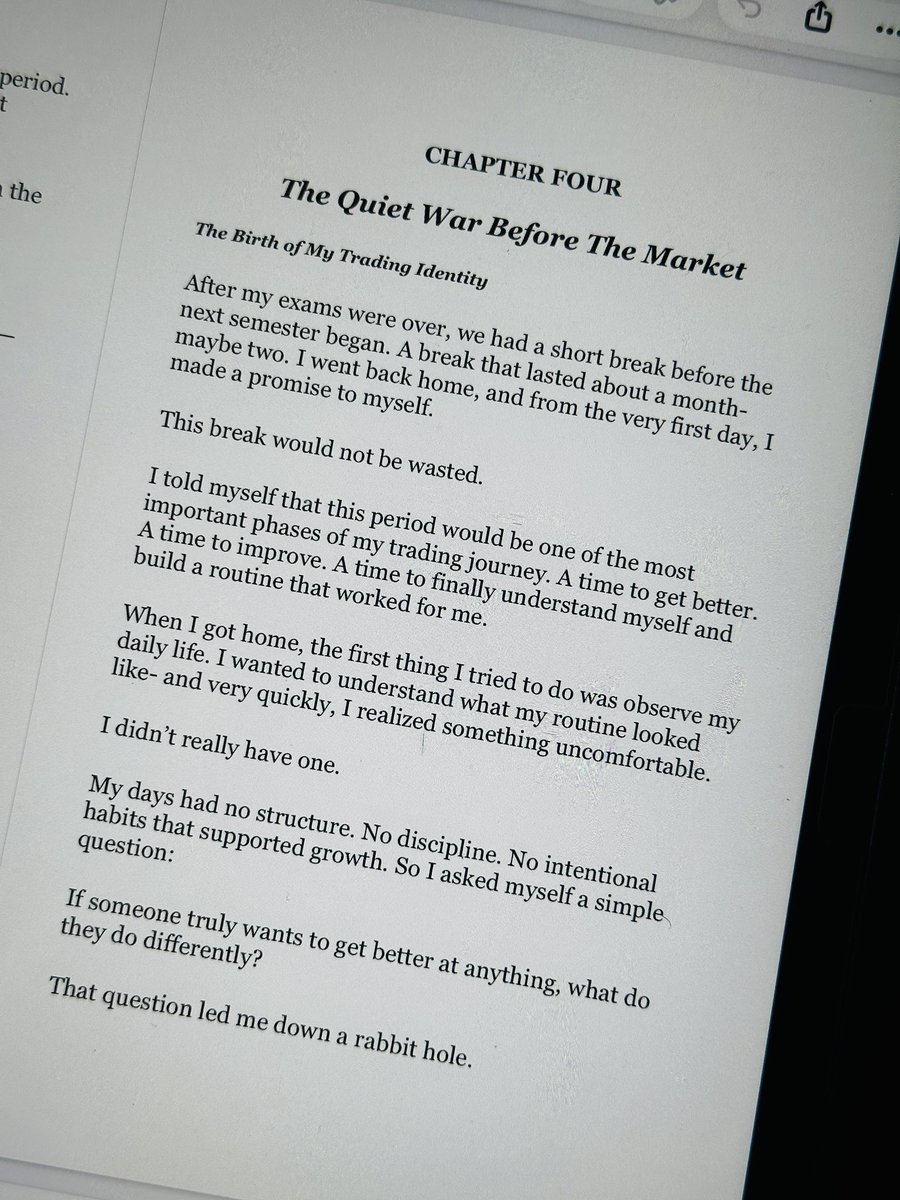acefxacademy's tweet photo. A PAGE IN MY BOOK - The day i was fed up
Everything changed the day I got tired of being comfortably broke. I stopped complaining, took responsibility, and chose growth.

Your life begins to transform the moment you get fed up with your current situation and decide to take action https://t.co/fx8DqAF1te