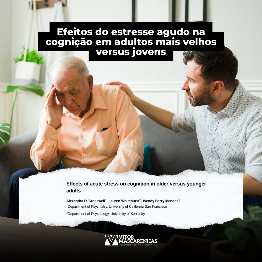 vitomascarenhas's tweet image. Estresse em idosos: menos impacto emocional, mas maior vulnerabilidade fisiológica.

Estudo mostra prejuízos em atenção e memória após estresse agudo, mesmo com boa regulação emocional.
Saiba mais 👇
instagram.com/p/DW0_YtoFLIa/

#Neuropsicologia #Envelhecimento #Estresse #Cognição