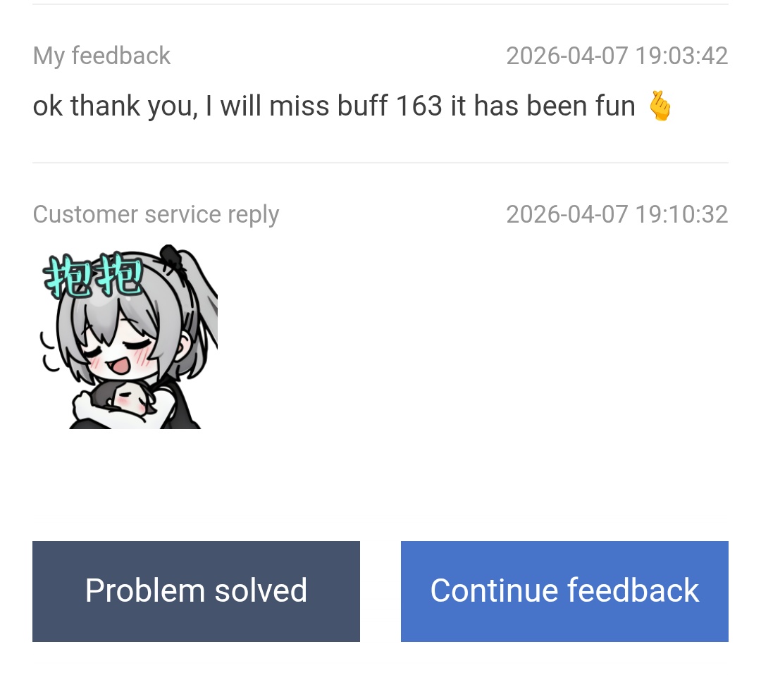 ZeusperCS's tweet image. It's been fun @buff163 it's been fun 🥲