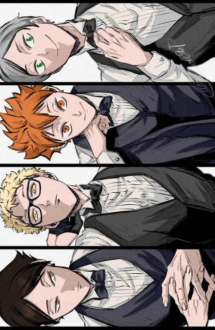 カマーベスト!ミドルブロッカーズ🦊🐦‍⬛🐦‍⬛🐈 