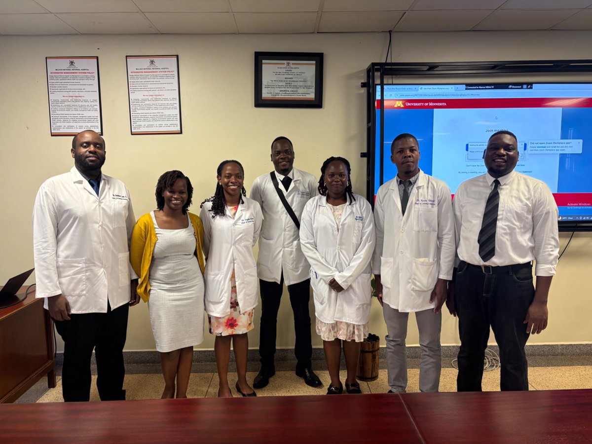 Internal Medicine Residents @Makerere tweet media