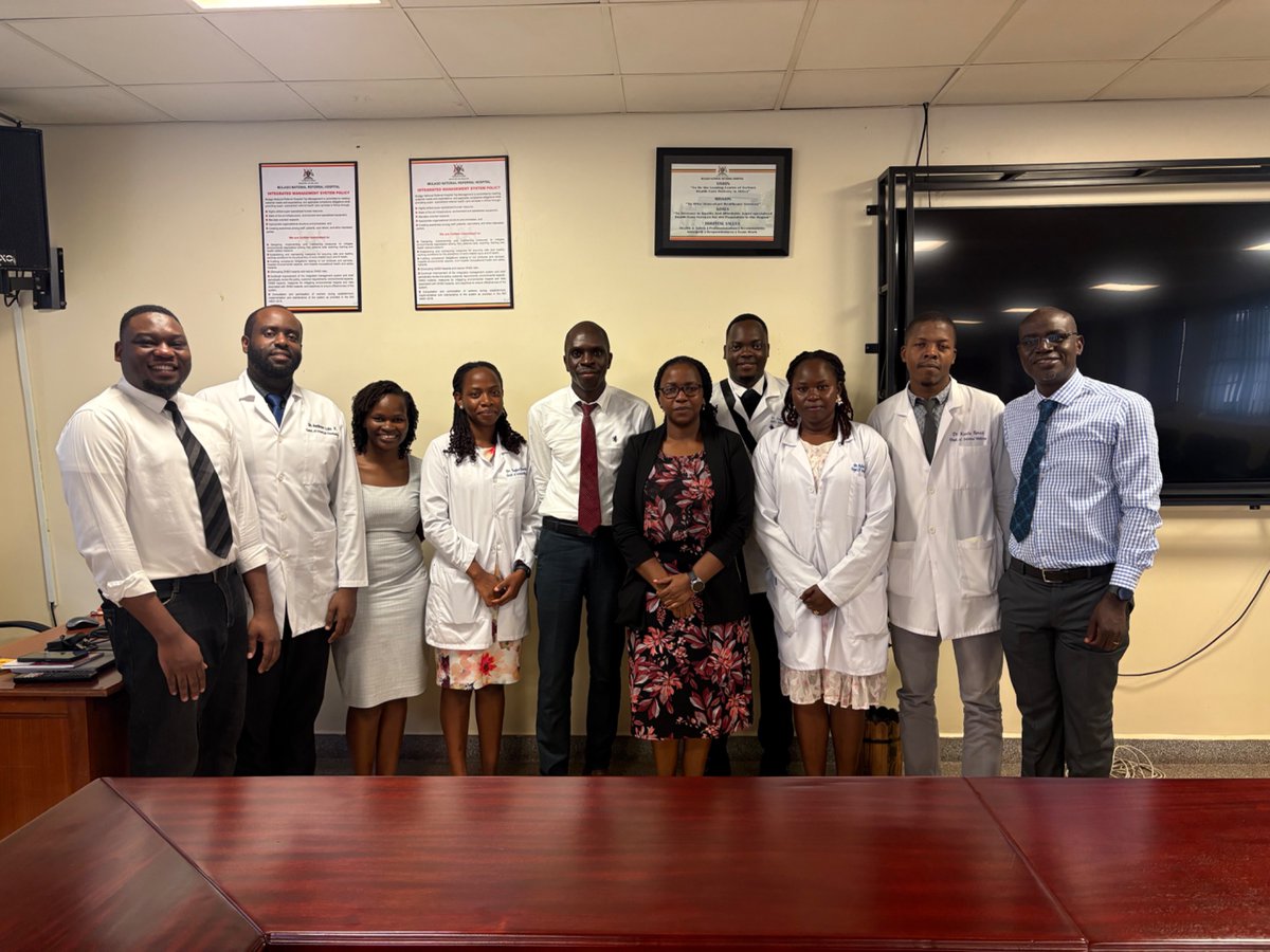 Internal Medicine Residents @Makerere tweet media