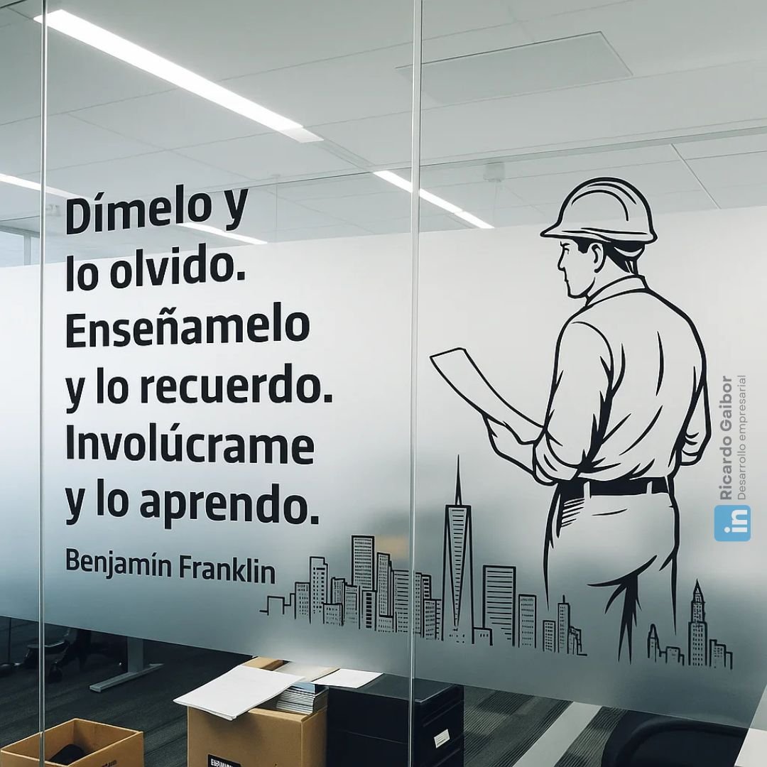 El aprendizaje real empieza cuando la persona participa, prueba, se equivoca y comprende por experiencia propia.  Abalos #Ormuz #planetaalofoke