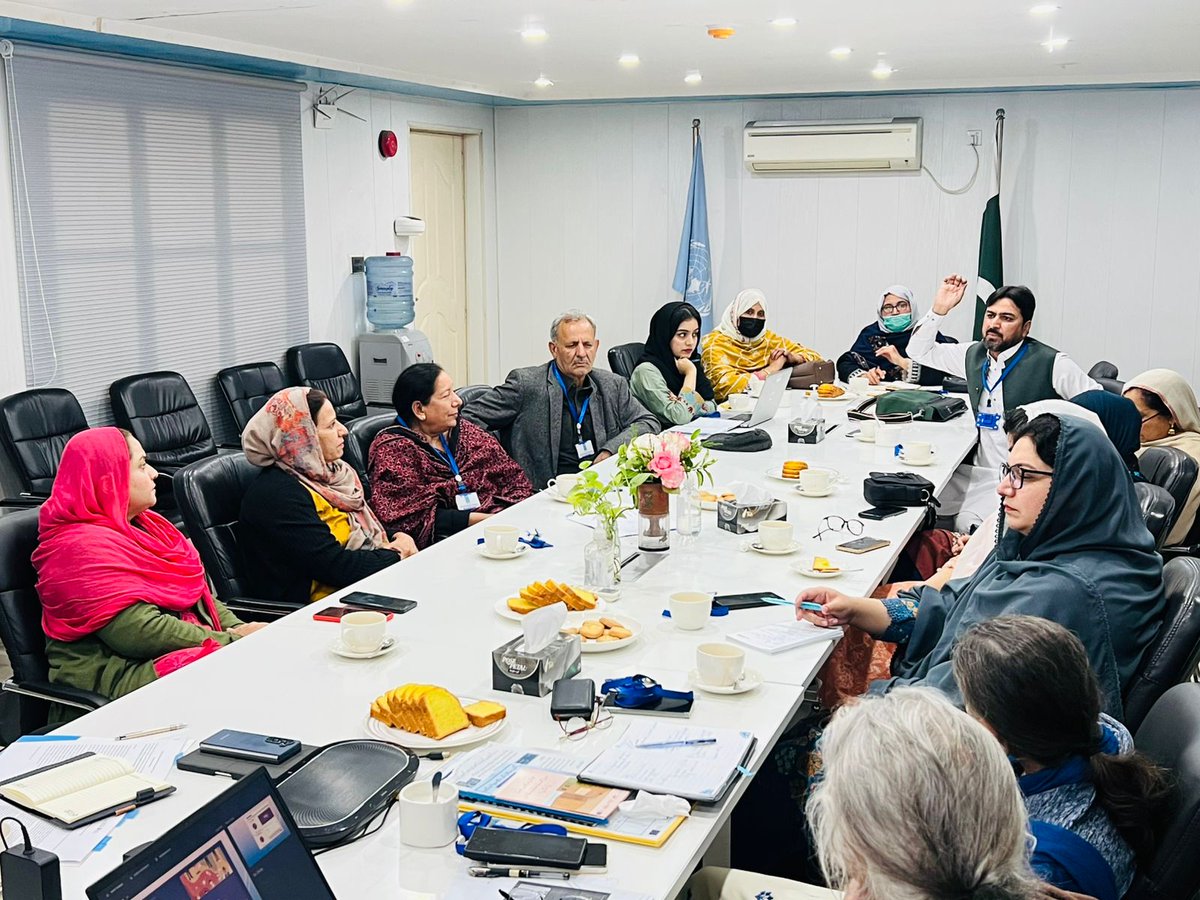 unwomen_pak's tweet photo. Mission KP | Day 01
DCR @FahmidaIqbal Iqbal met EVAW Alliance members to strengthen action against GBV in KP.
From safe spaces to policy reform, partners are driving change. Focus ahead: scale impact & sustain momentum.
#MissionKP #EndGBV #EVAW #KP https://t.co/tRo7zbNuqU