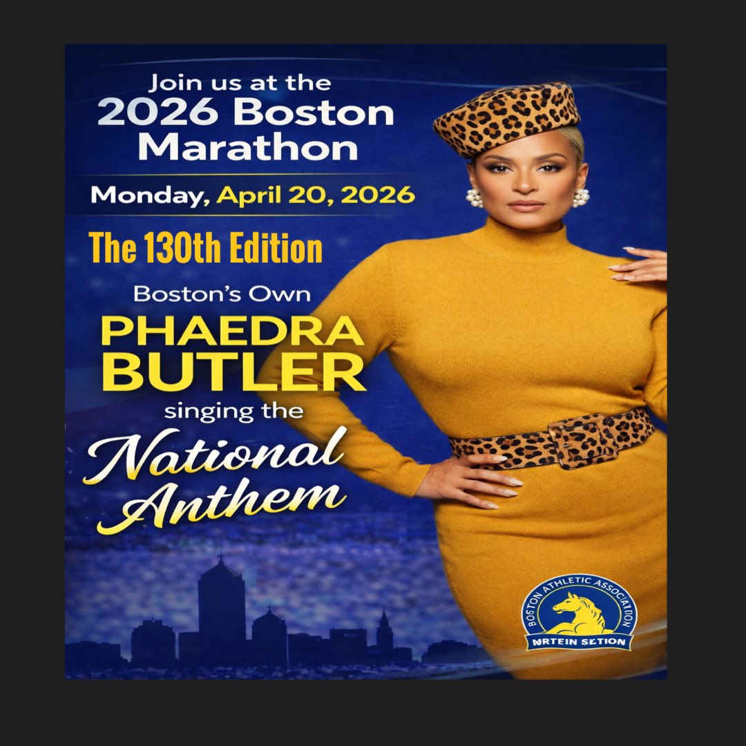 My career has always been a MARATHON not a Sprint! And the person in my mirror is my only competition. 💙

See you at the 2026 Marathon at the STARTing Line!😉

I will be singing The National Anthem🎙️🎶 

Thanks to Artist Live.  🏁🎙️🎶💙💛💙💛