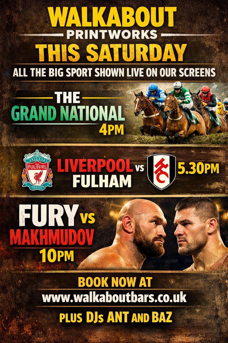 Join us this weekend