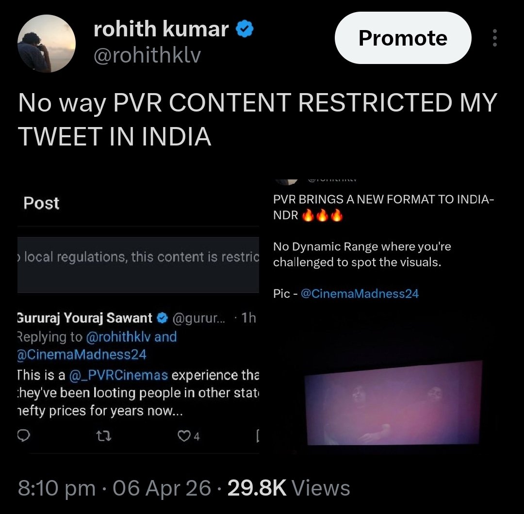 So WhoWeAre legally restricted 2 of my tweets in India. My acc is not even that big, why is a corporate gaint like WhoWeAre going lengths to target my acc?

I genuinely just wrote how hazardous their audis are for public health. 

RESTORE FREE SPEECH ON <a href="/X/">X</a>

HYD, REPOST MAXIMUM