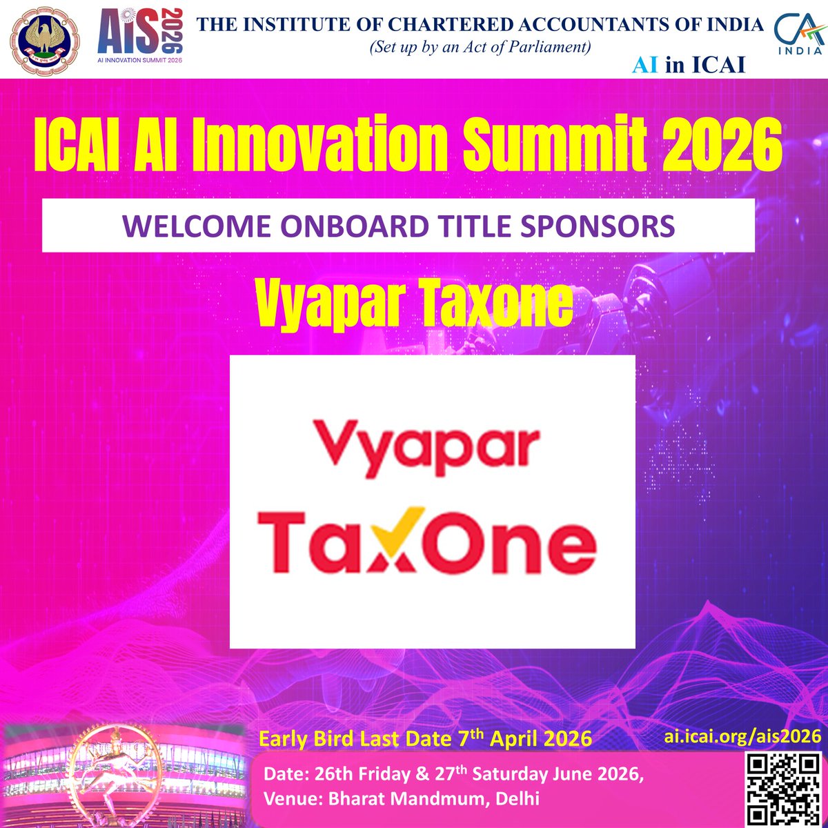 AI in ICAI tweet media