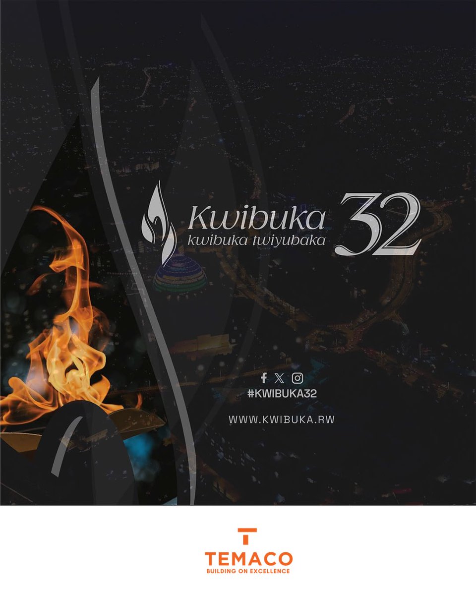 TemacoBuilders's tweet photo. In remembrance, we carry the past. In unity, we shape the future. #Kwibuka32 https://t.co/YUetU0HoNf