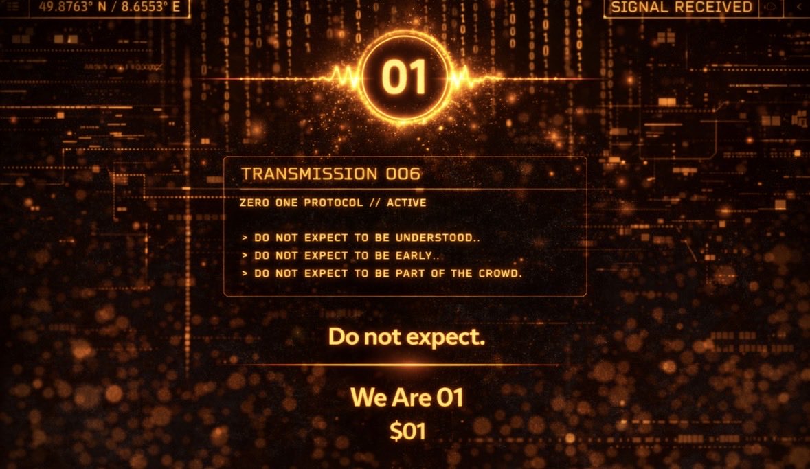 Zero One | $01 🔸 tweet media