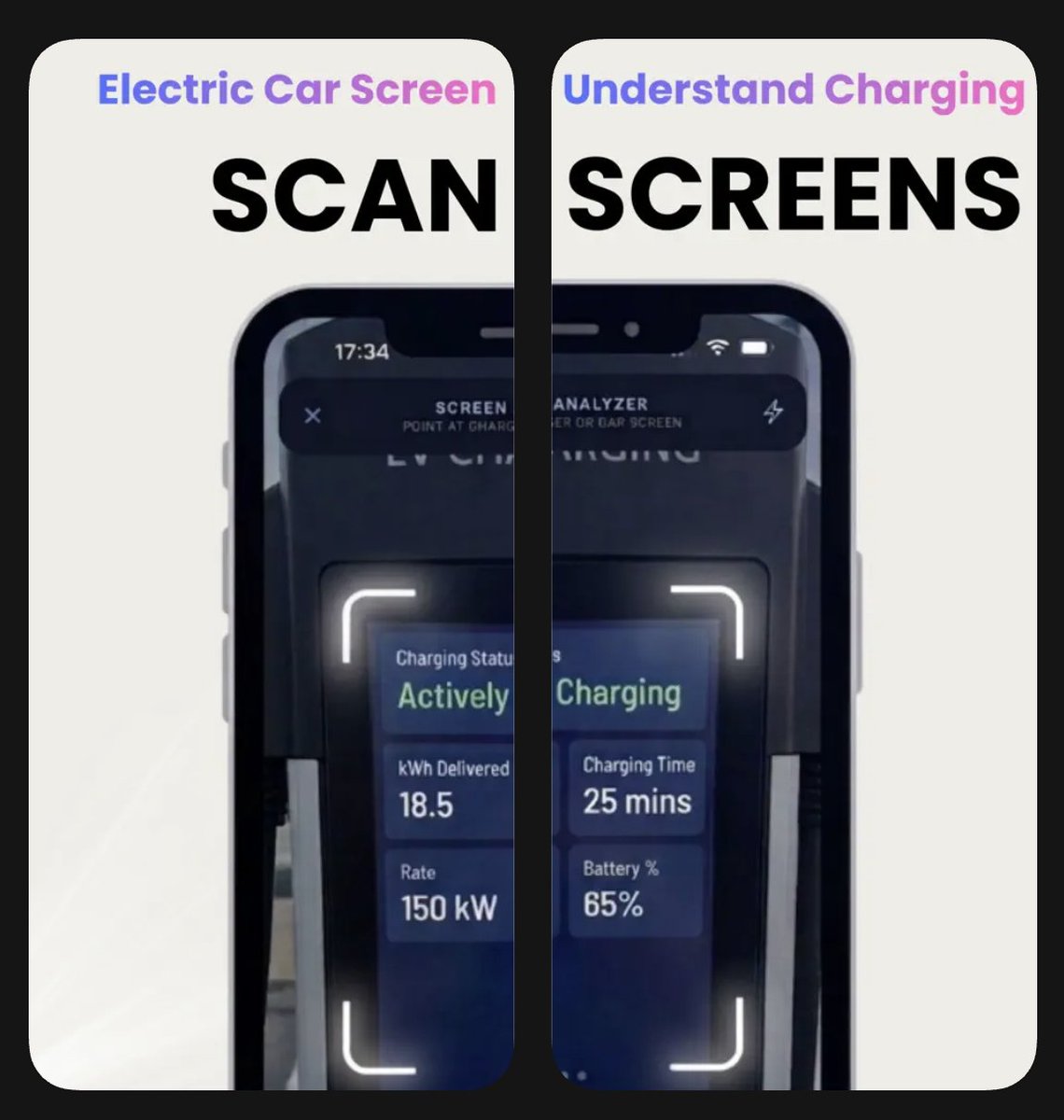 Userium's tweet photo. We're building EVcourse, an iOS app for EV drivers. Point your phone camera at any charger screen or car dashboard, get instant help. Photos never leave your device. Test it out: https://t.co/bgxZBwRxBb 

#electriccars #EVdriver #EVcharging https://t.co/hAcL8hB72o