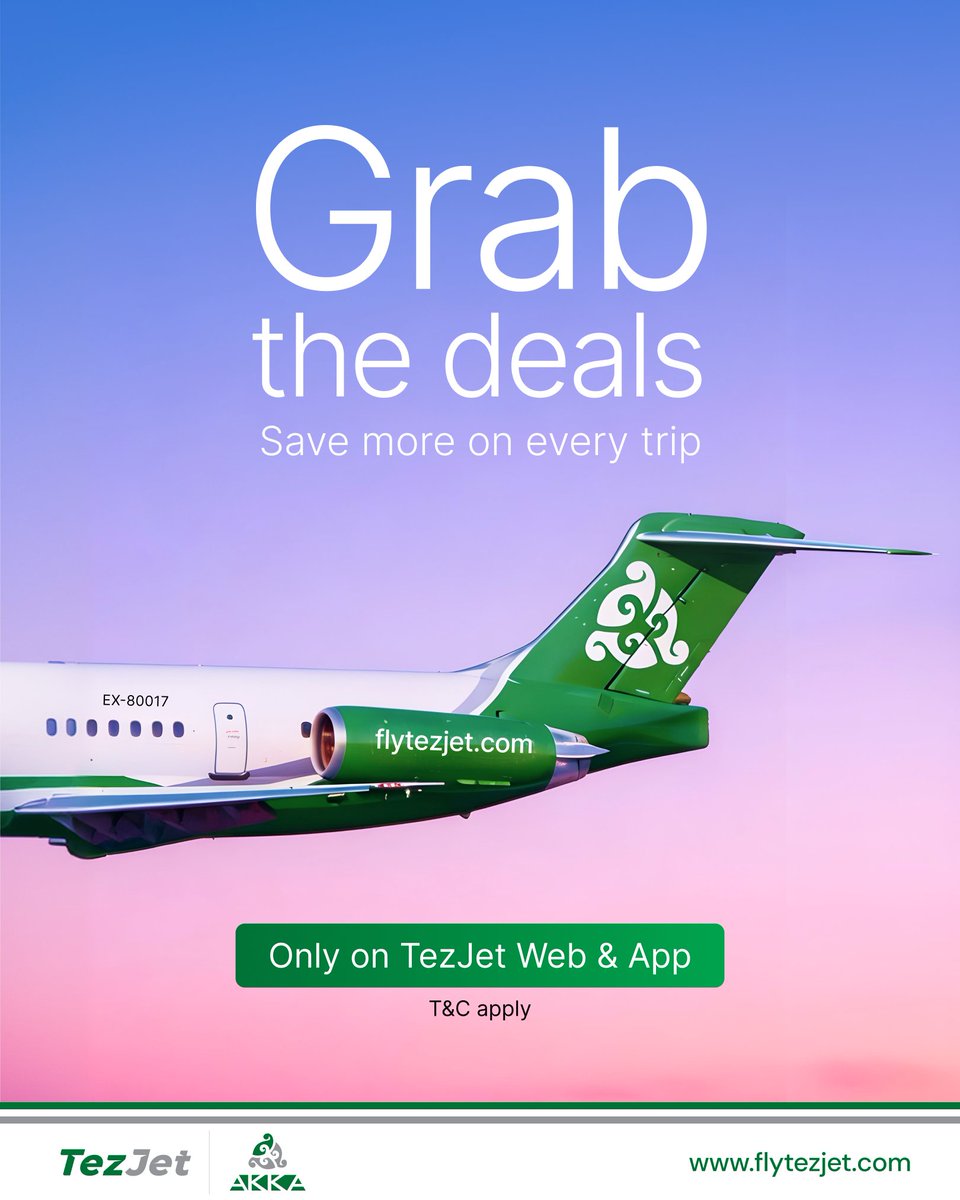 FlyTezJet's tweet image. 🇬🇧 Book directly with TezJet and keep your travel simple.

flytezjet.com

#TezJet #BookDirect #SmartTravel #FlyMoreSpendLess #TezJetApp