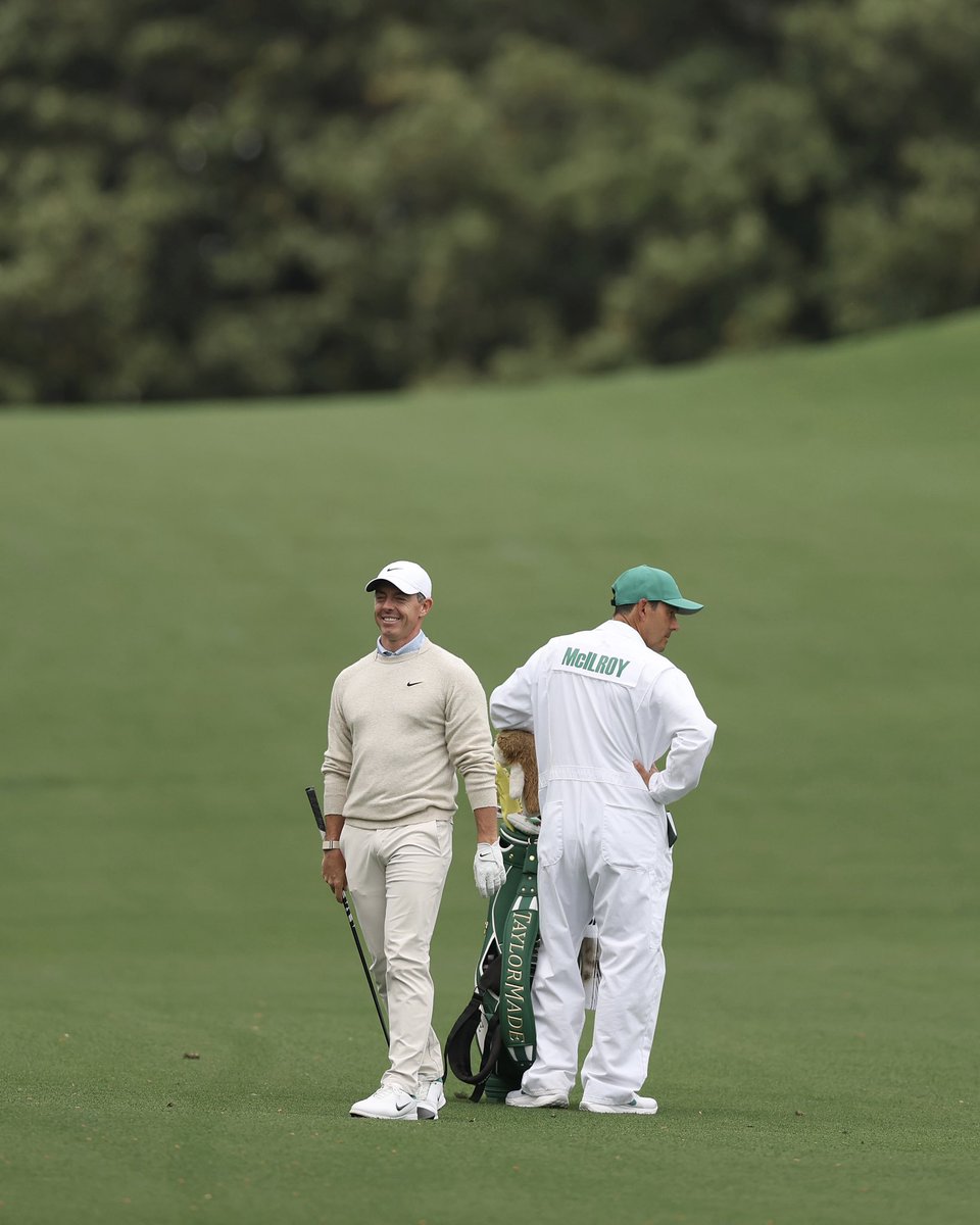 Rory is back at Augusta 💚

#AmgenIrishOpen