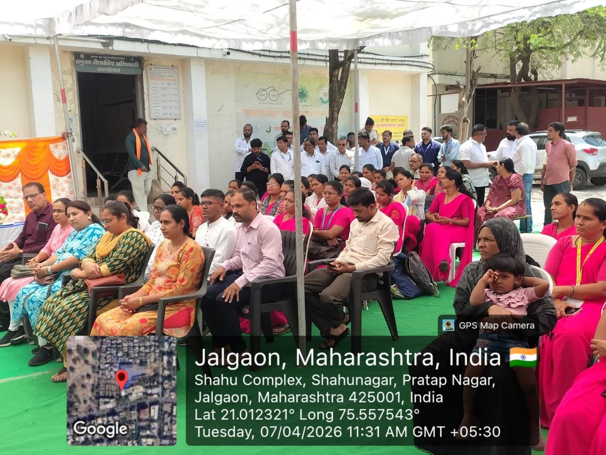 stomhtb's tweet photo. #WorldHealthDay #EndTB #TBMuktBharat #TBHaregaDeshJeetega 
#CMOMaharashtra #HealthMinister #nikshaymitra 

On the occasion of World Health Day and the TB-Free 100-day campaign, a program was organized at Chhatrapati Shahu Maharaj Hospital, Jalgaon Municipal Corporation. https://t.co/DV2f6uGvgn