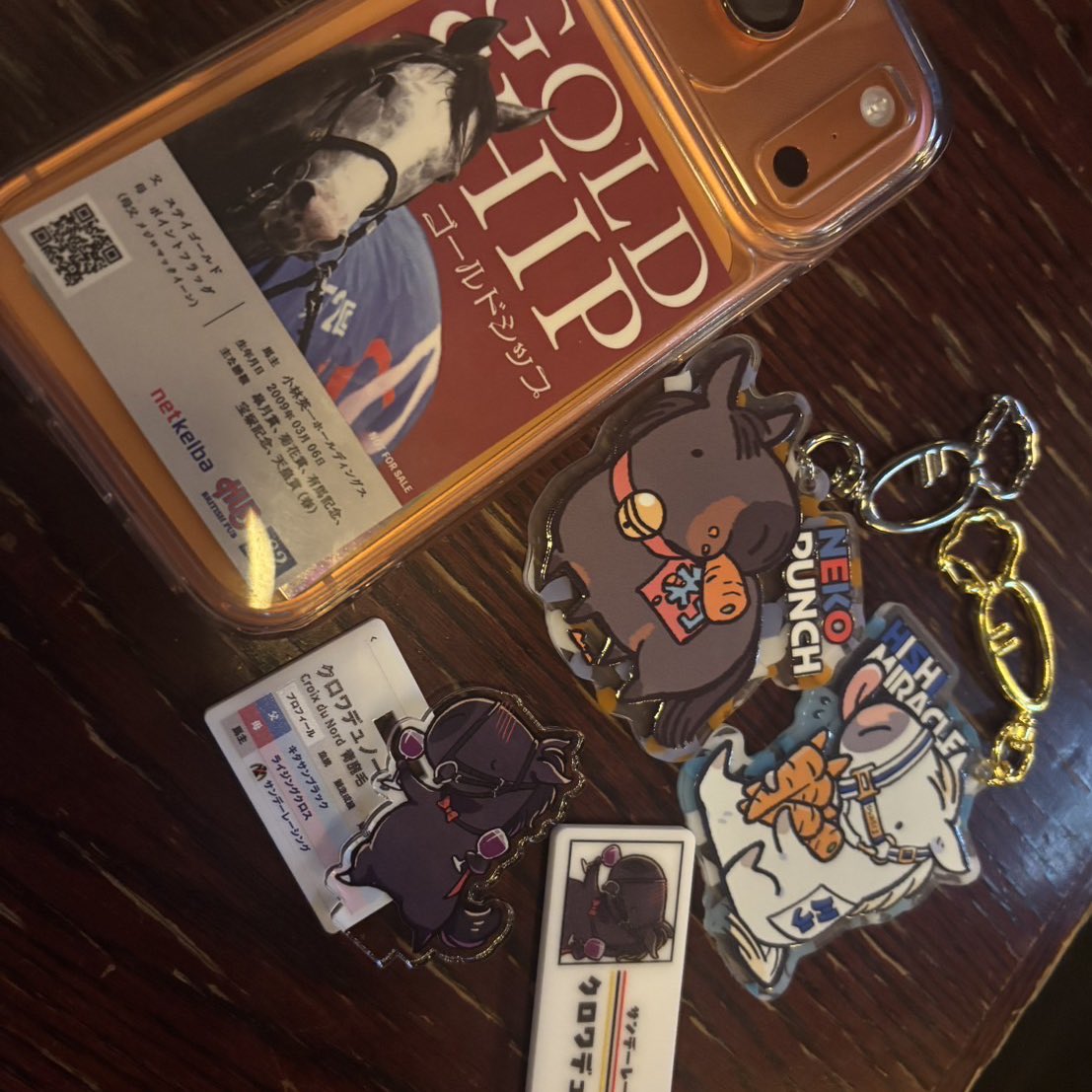 vgfchk's tweet image. 今日はこの前ゲットしたうーまのネコパンチとヒシミラクル連れてまたもやHUB来た。
今日はクロワの日。

#netkeiba
#HUB
#Umabred