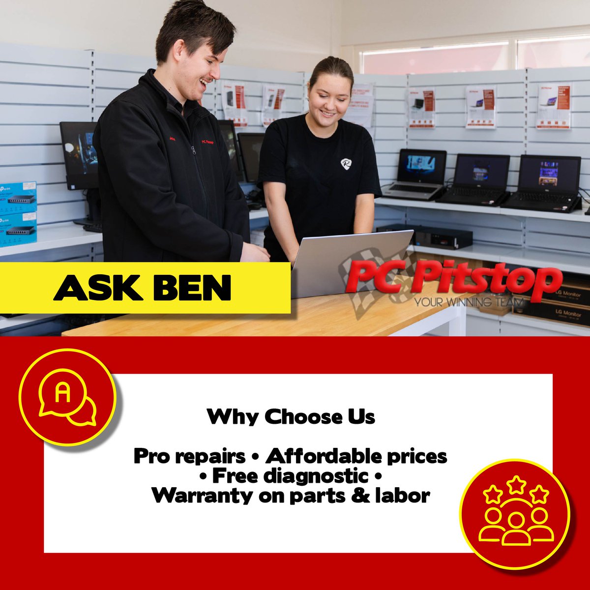 PC Pitstop tweet media