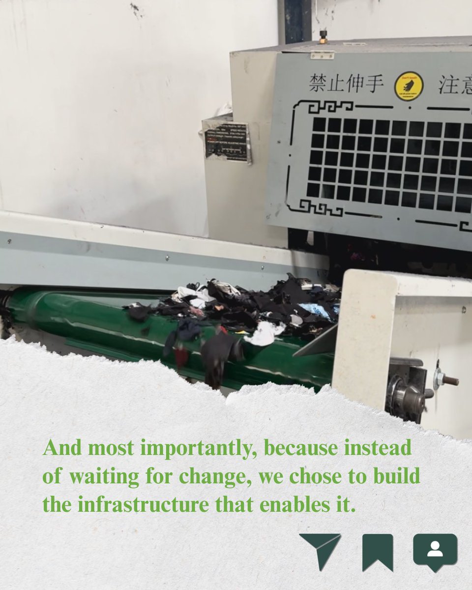 Re_Sutra's tweet photo. Waste shouldn’t be wasted. This isn’t recycling. It’s a new way of thinking.
.
.
#ReSutra #FoundersStory #SustainableFashion #TextileWaste #Upcycling https://t.co/0AB53w8mBI