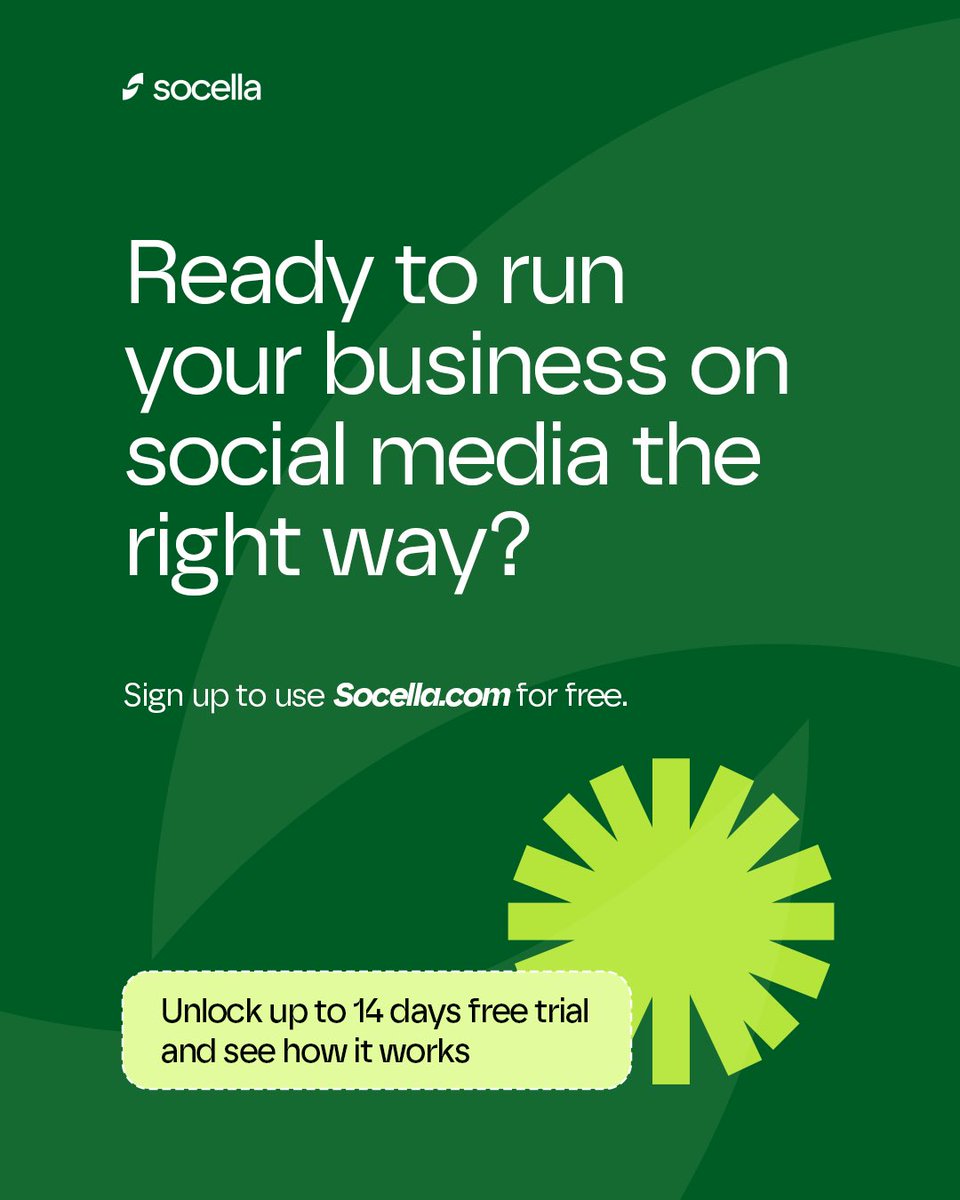 socellahq's tweet photo. Visit https://t.co/x8mkKkUzv1 to get started 🚀 https://t.co/xHgnIkR1za