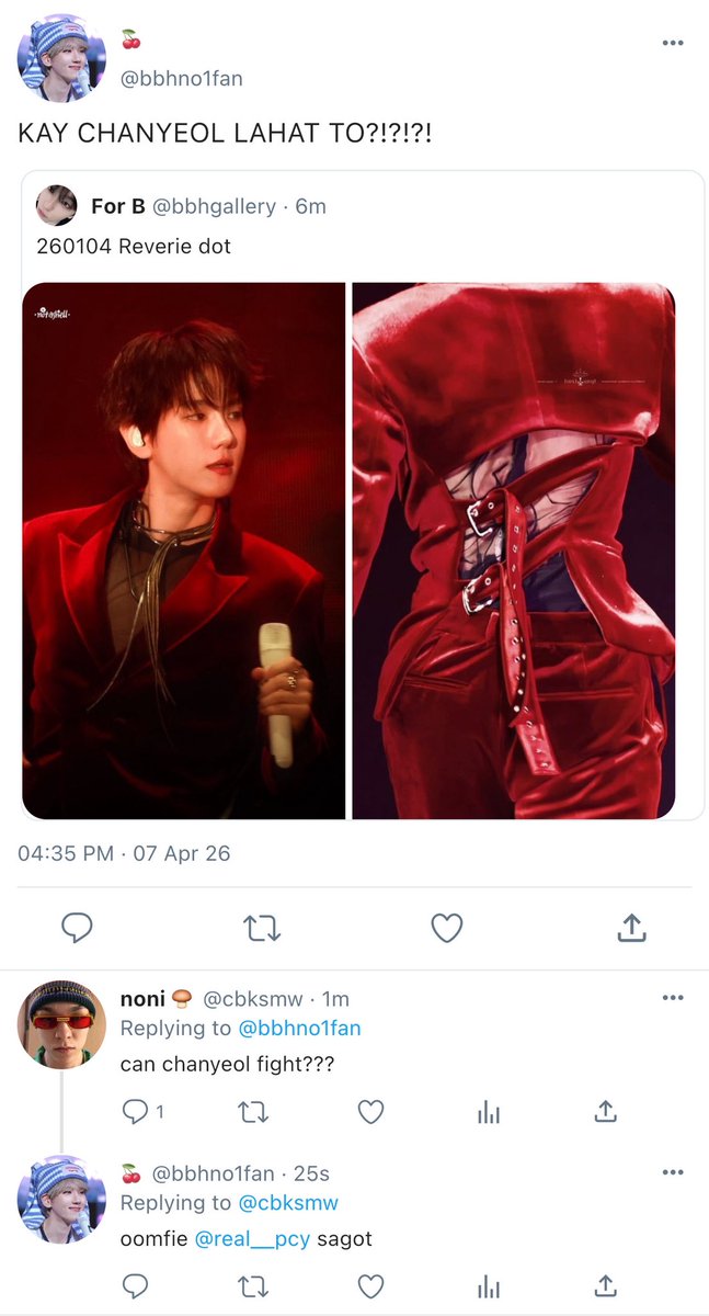ctrlvern's tweet photo. #chanbaek few twt au kung saan si user real__pcy ay nagtatago sa fan account niyang si user bbhno1fan (1/3) https://t.co/D8JRmXaihN