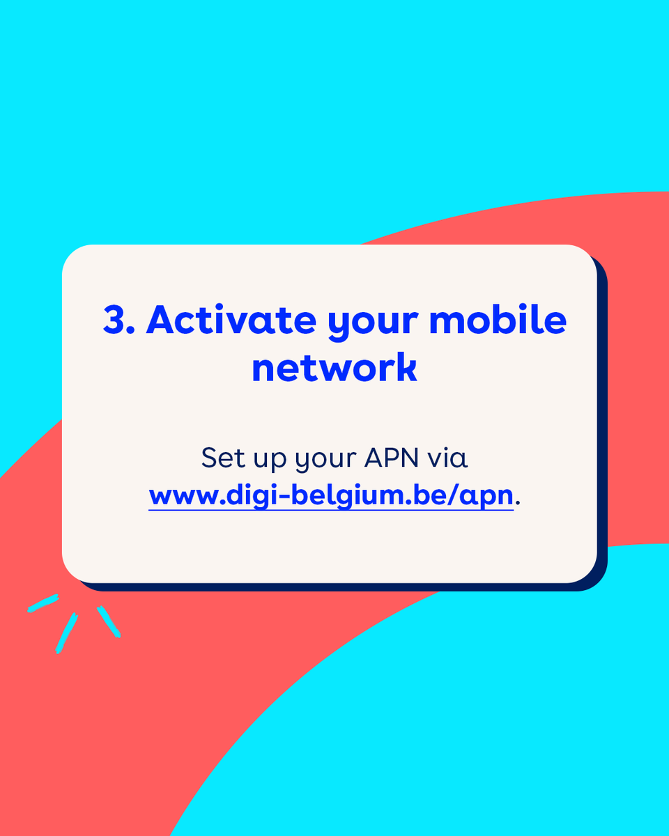 digi_belgium's tweet image. Switching providers has never been easier. With eSIM, you’ll be on the DIGI network in no time. ⚡
#DIGI #eSIM #MakeAGoodCall